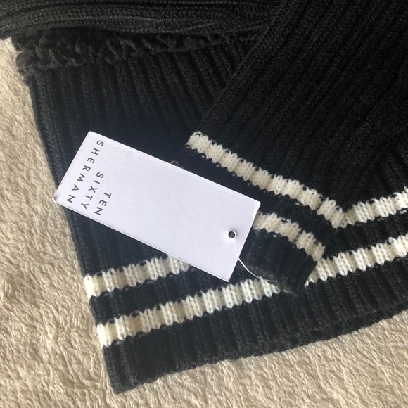 NWT faux shearling zip jacket - Picture 4 of 4